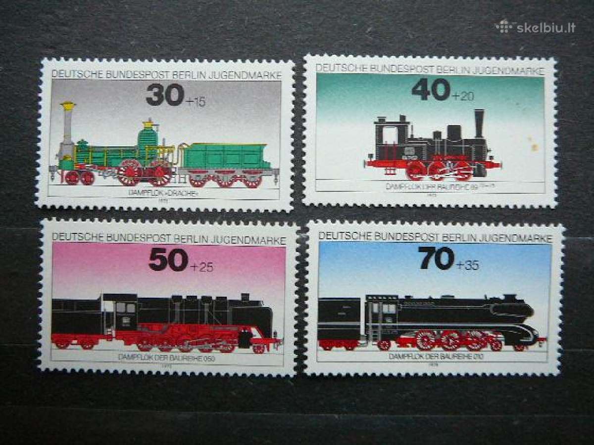 Garveziai Vokietija (Berlynas) 1975 Mnh vb488