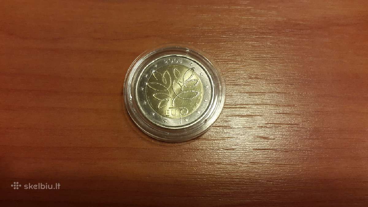 Reta 2004 m.suomijos 2 eur proginė moneta