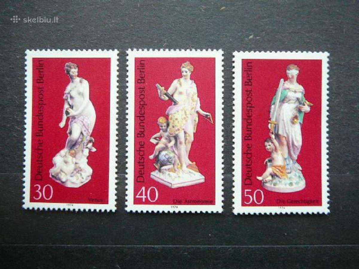 Porcelianas Vokietija (Berlynas) 1974 Mnh vb478