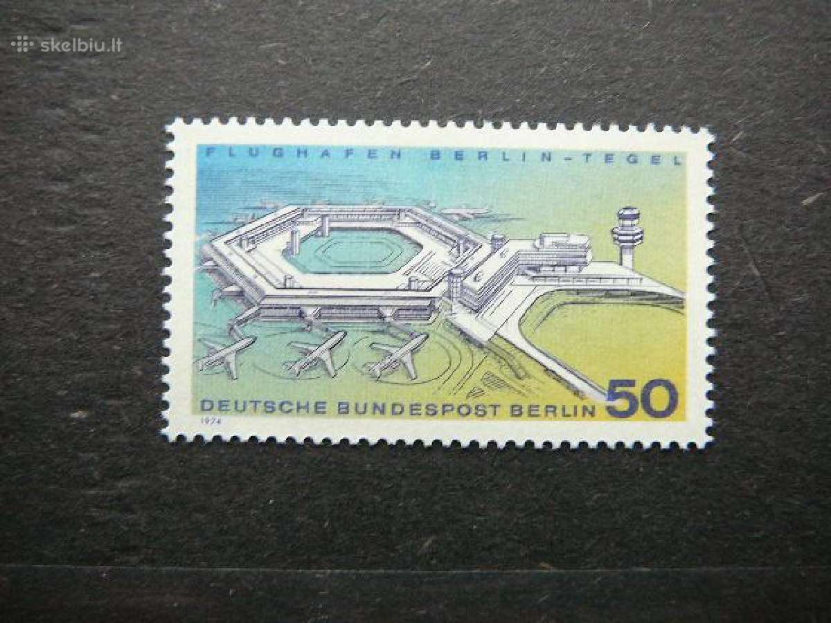 Lektuvai Vokietija (Berlynas) 1974 Mnh vb477
