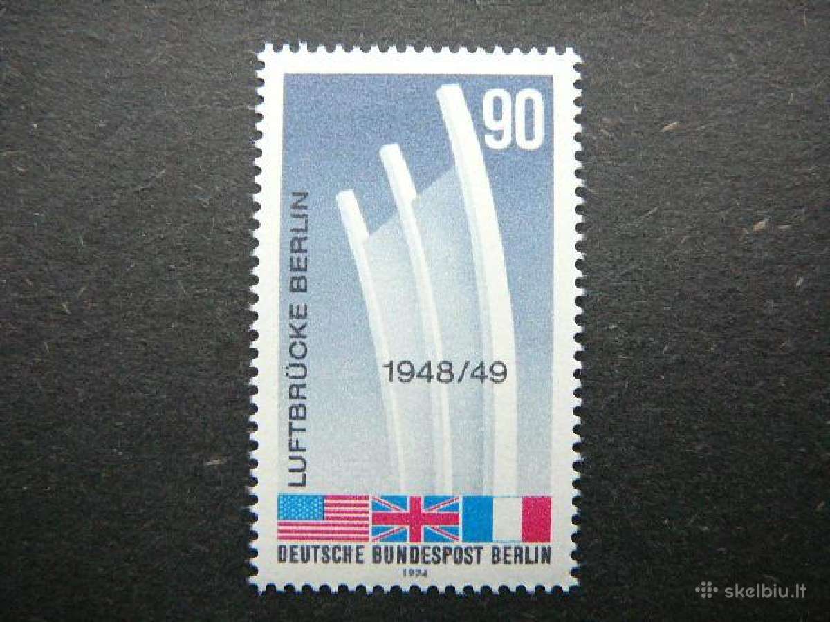 Blokada Vokietija (Berlynas) 1974 Mnh vb466