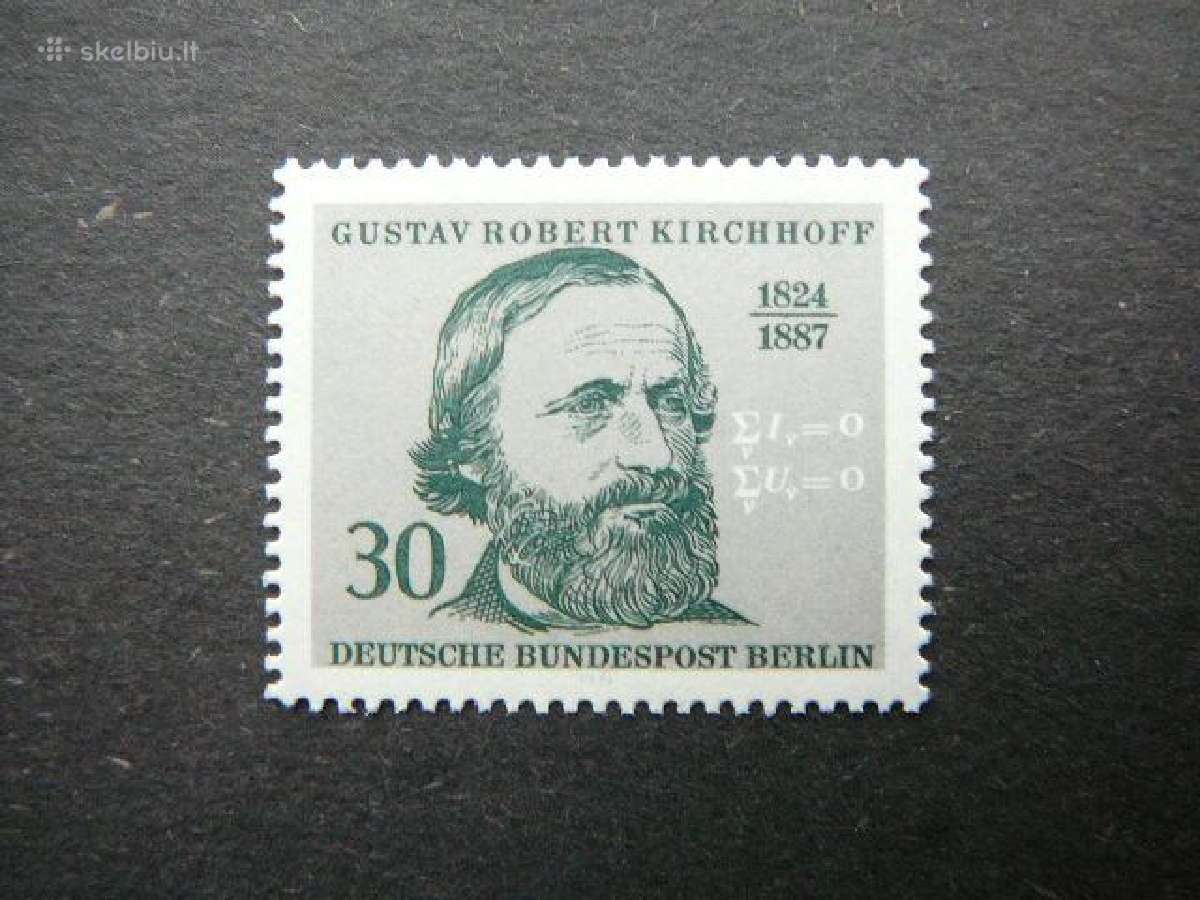 Fizikas Vokietija (Berlynas) 1974 Mnh vb465