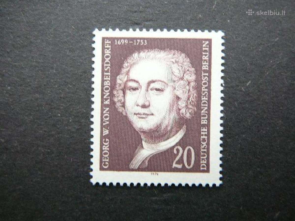 Dailininkas Vokietija (Berlynas) 1974 Mnh vb464