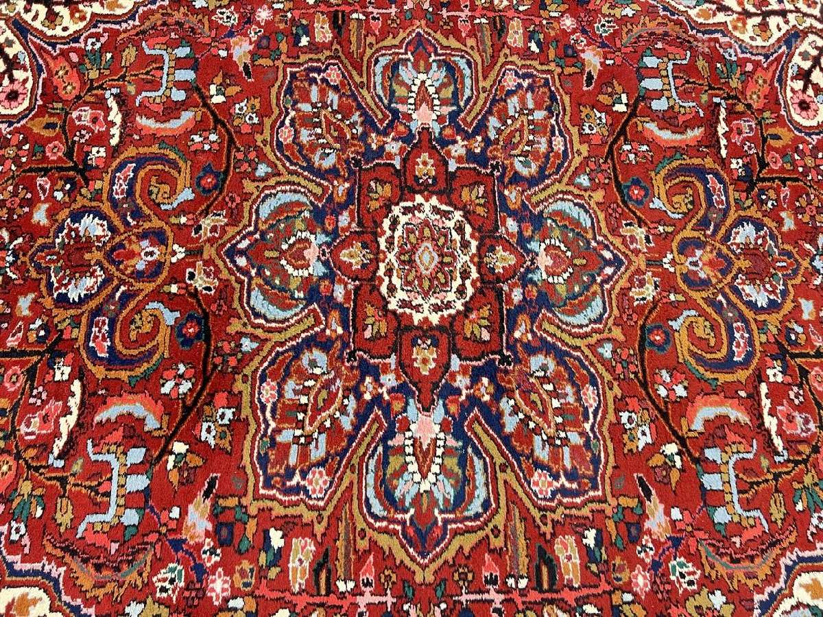 Vilnonis rankų darbo kilimas 245x340 cm - nuotraukos Nr. 5
