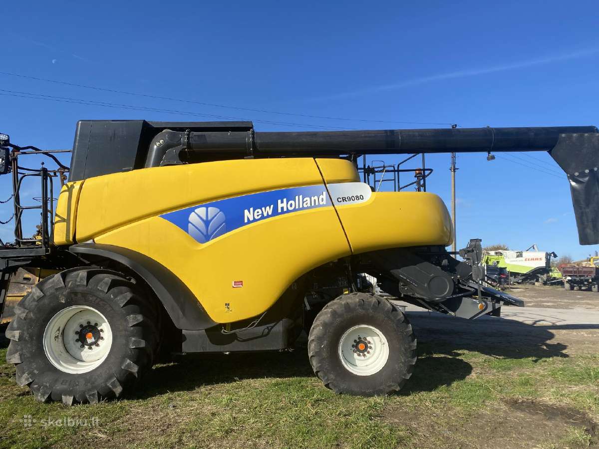 Kombainas New Holland Cr9080 Ardomas Dalimis - nuotraukos Nr. 2