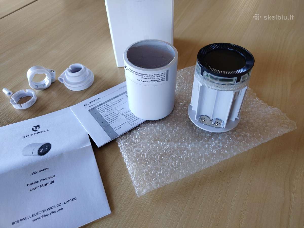 Išmanus Belaidis Radiatoriaus Termostatas Zigbee - nuotraukos Nr. 6