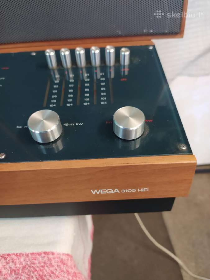 Radija Wega 3105 receiveris - nuotraukos Nr. 2