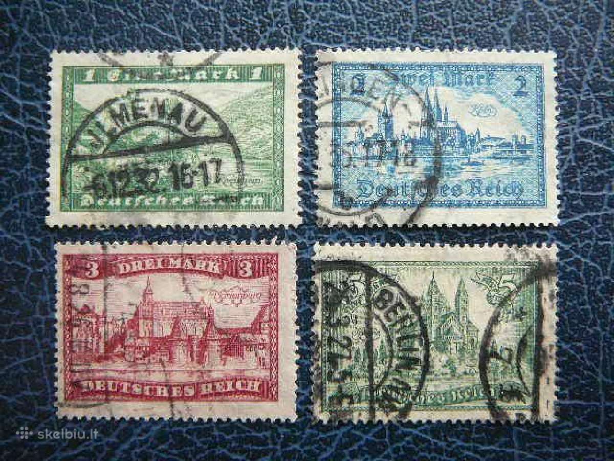 Architektura Vokietija 1924 Wz2 vkt364/7a