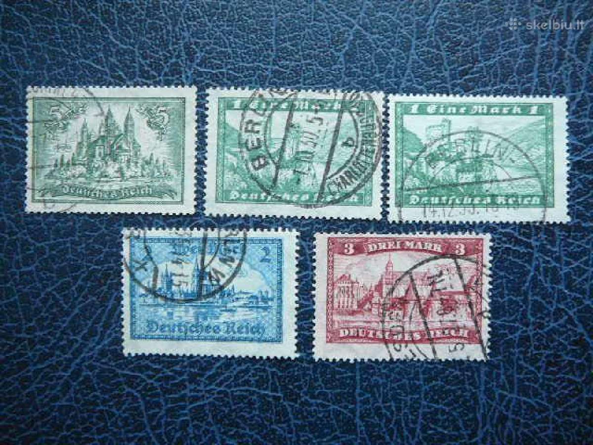 Architektura Vokietija 1924 vkt364/7ay