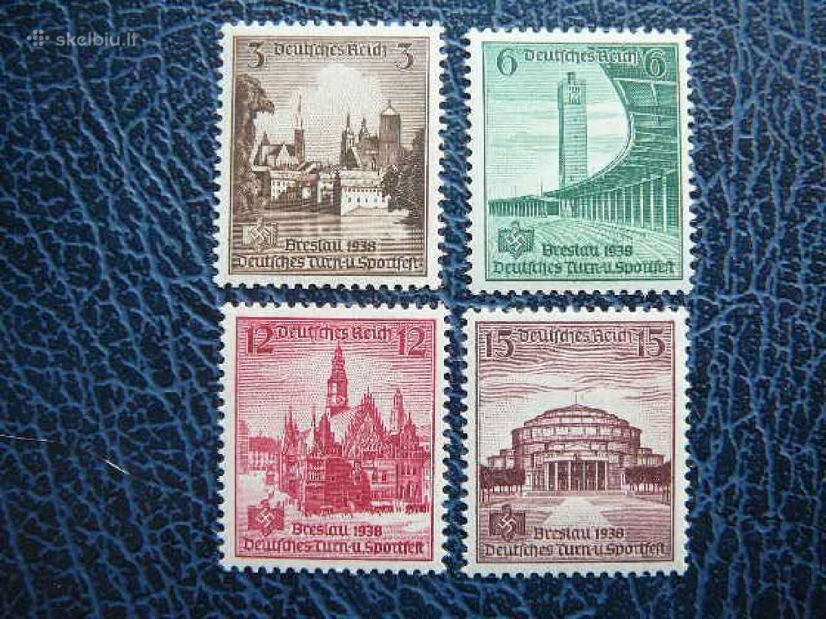 Architektura Vokietija 1938 Mnh vkt665/s