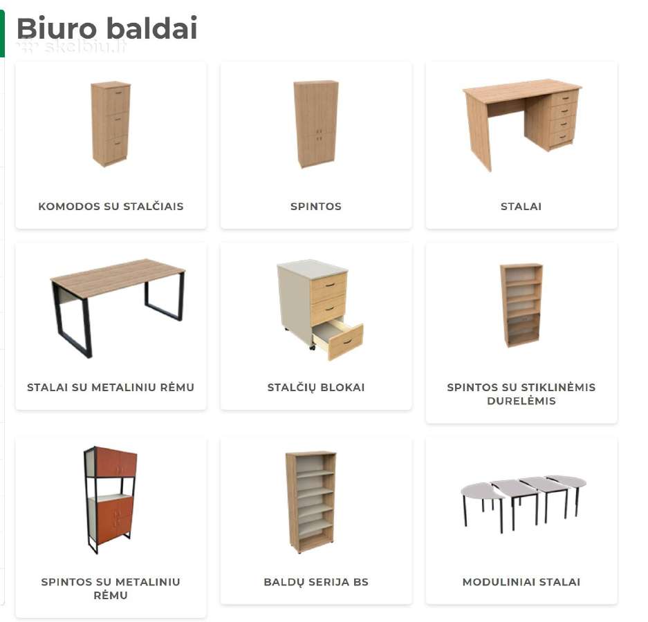 Virtuvės baldų komplektai įmonėms - nuotraukos Nr. 6