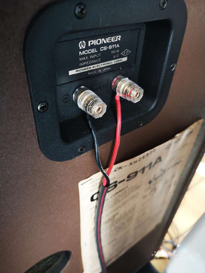 Pioneer Cs-911a kolonėlės - nuotraukos Nr. 7