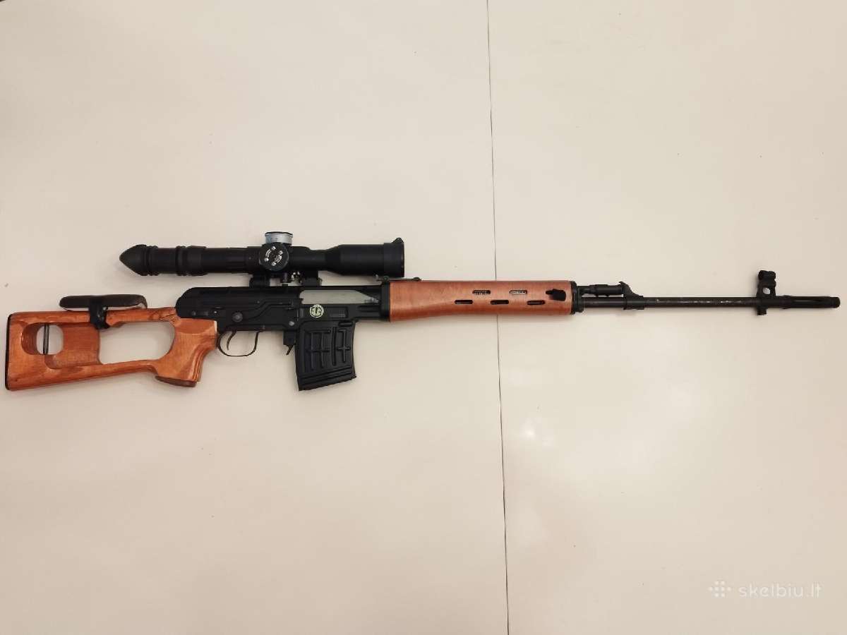 Cyma Svd Aeg ( Cm057 / Metal / Real Wood ) Airsoft - nuotraukos Nr. 2