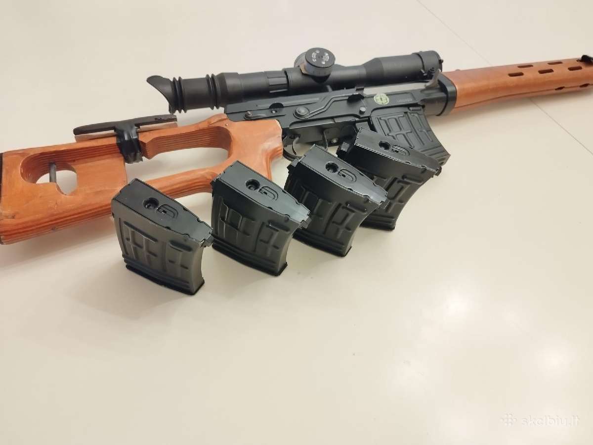 Cyma Svd Aeg ( Cm057 / Metal / Real Wood ) Airsoft - nuotraukos Nr. 3