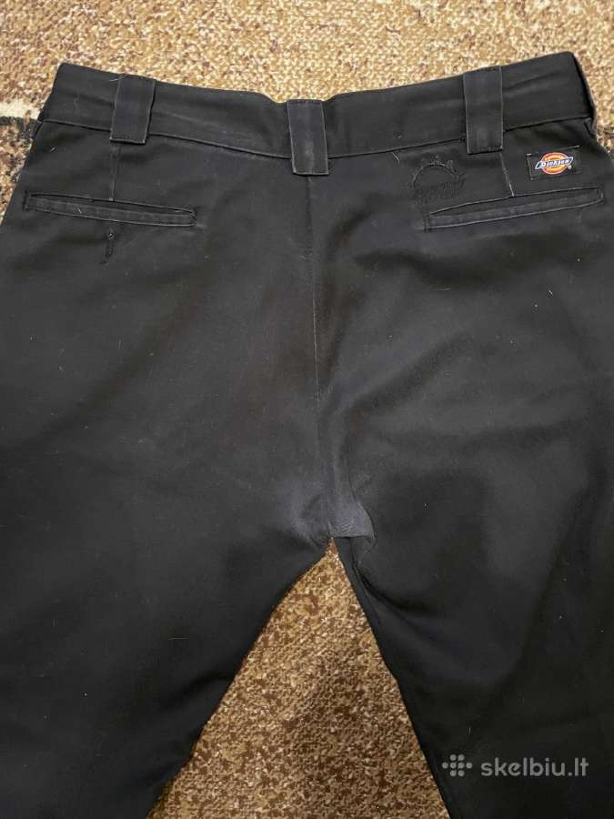 Originalios Dickies firmines juodos kelnes - nuotraukos Nr. 3