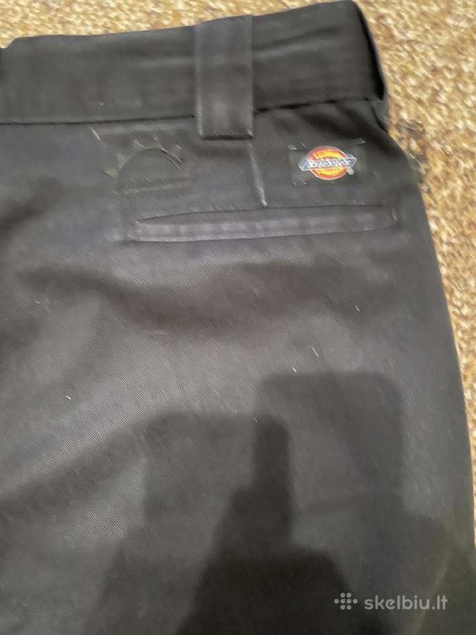 Originalios Dickies firmines juodos kelnes - nuotraukos Nr. 4