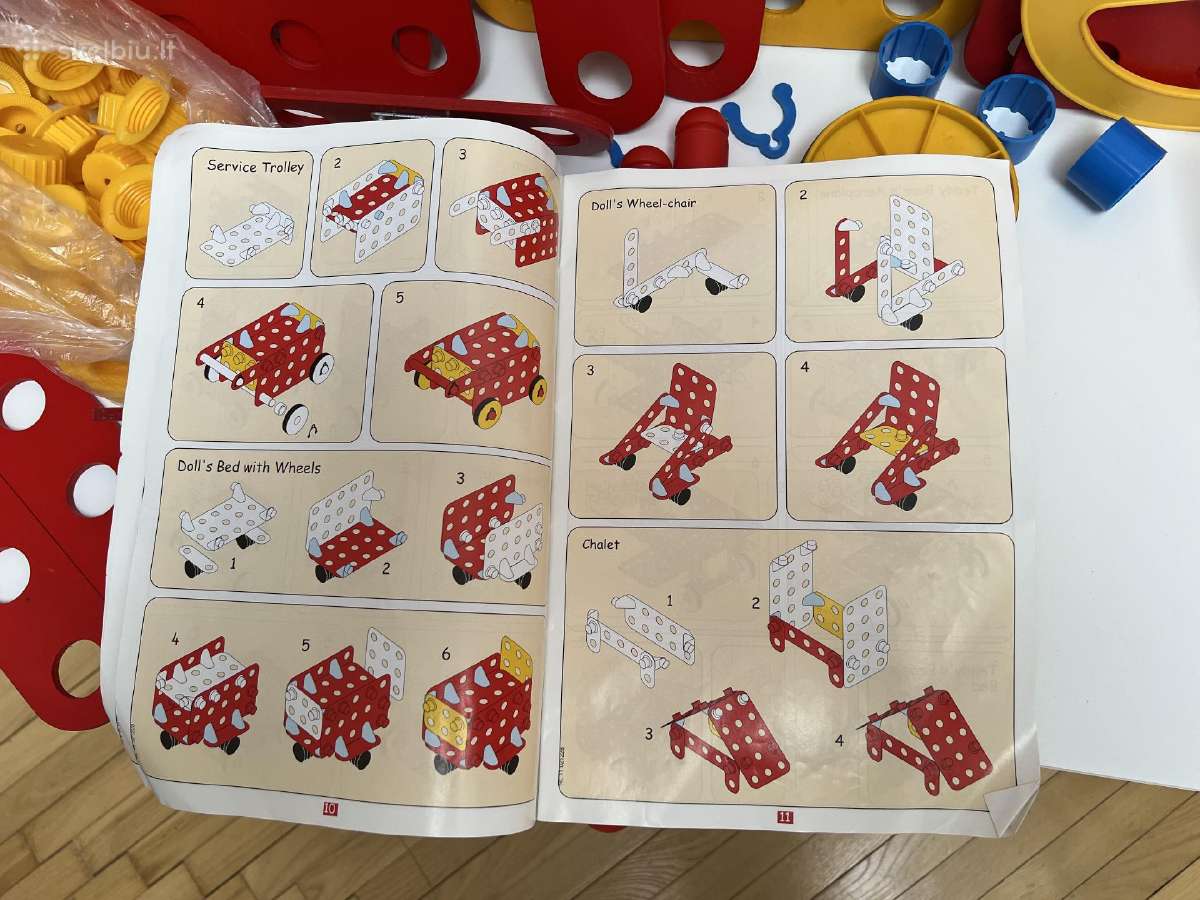 Didelis medinis šved gamintojo konstrukt - nuotraukos Nr. 9