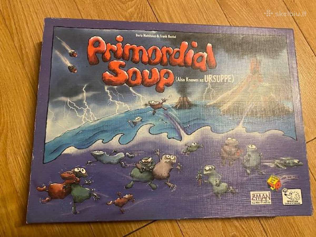 Stalo žaidimas "Primordial soup"