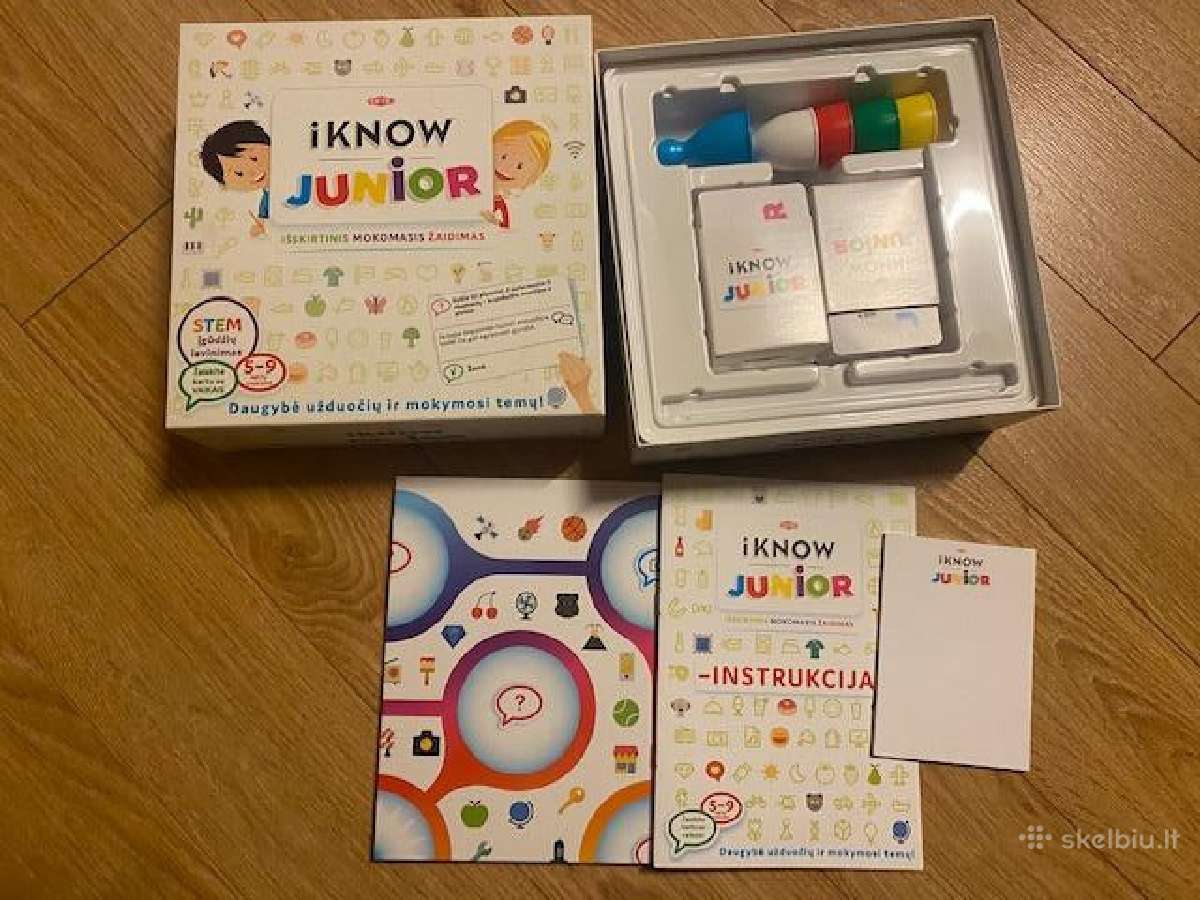 Stalo žaidimas "Iknow Junior" - nuotraukos Nr. 2