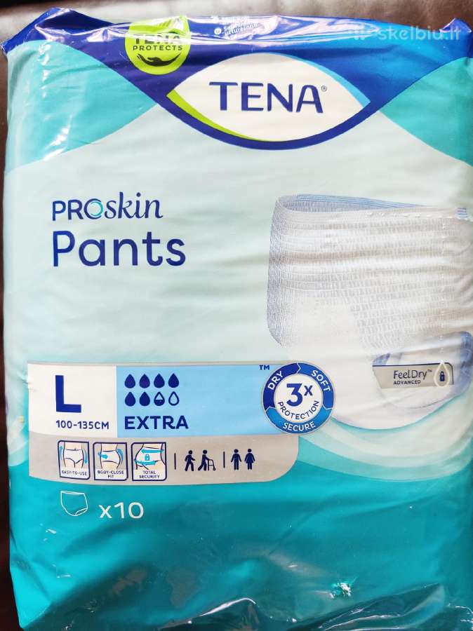 Sauskelnes- kelnaitės"seni/tena Pats Extra L"