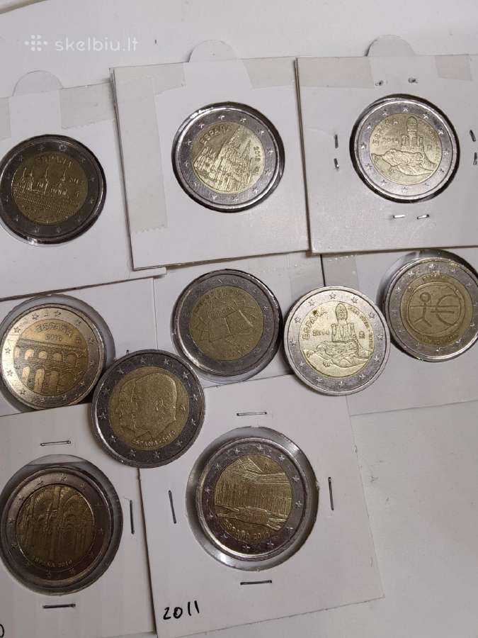 2 Eur monetos mainams, keitimui - nuotraukos Nr. 5