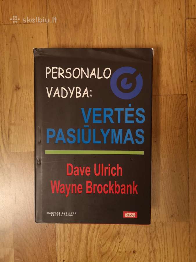 Personalo vadyba :vertės pasiūlymas