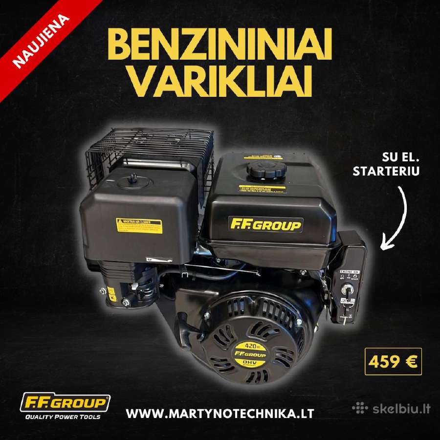 Benzininiai varikliai Gtm germany 18hp,16hp,7.5hp - nuotraukos Nr. 3