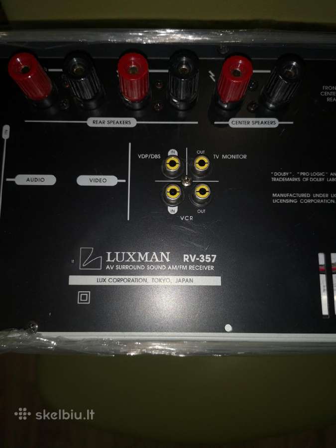 Parduodamas resyveris Luxman Rv357 - nuotraukos Nr. 7