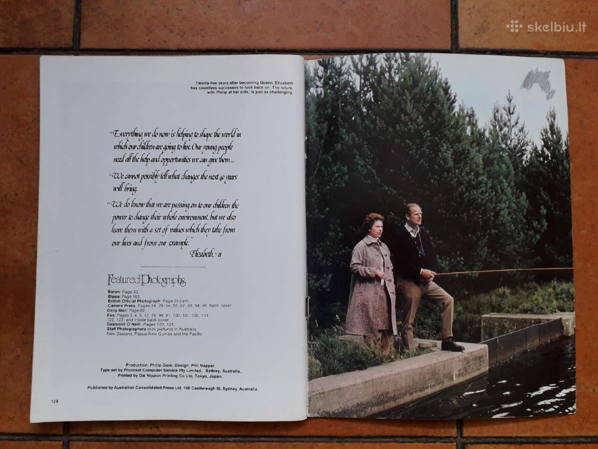 Retas Australijos leidinys apie Elžbietą II 1978 m - nuotraukos Nr. 28