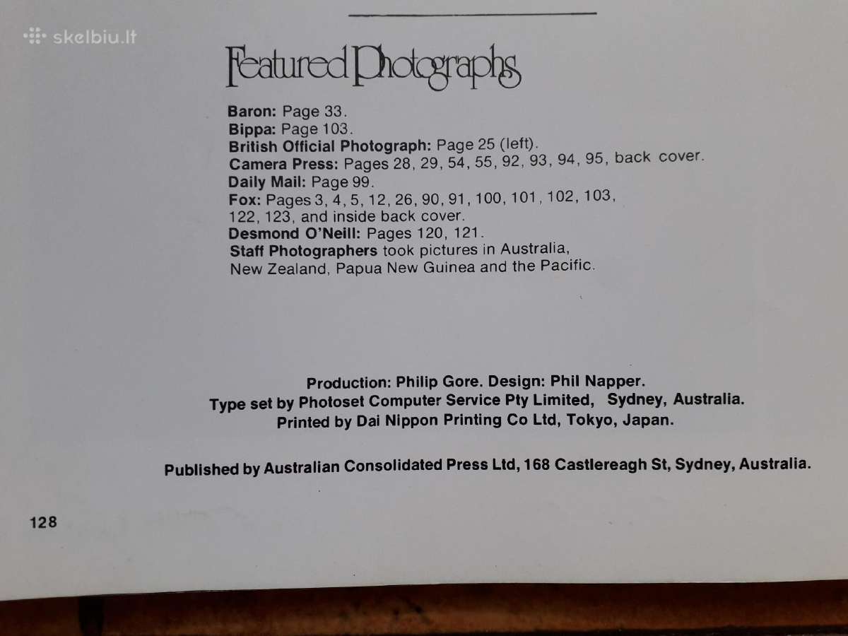 Retas Australijos leidinys apie Elžbietą II 1978 m - nuotraukos Nr. 29
