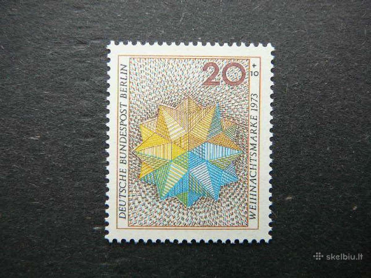 Sventos Kaledos Vokietija (Berlynas) 1973 vb463s