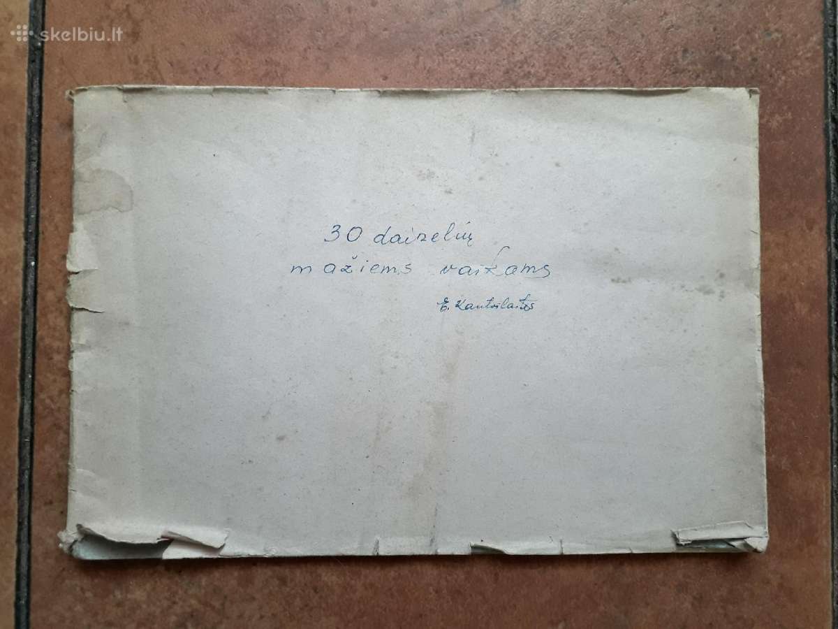 Vaikiškų dainelių knygelė 1937 metai - nuotraukos Nr. 5