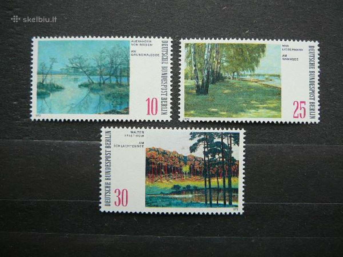 Daile Vokietija (Berlynas) 1972 Mnh vb423s