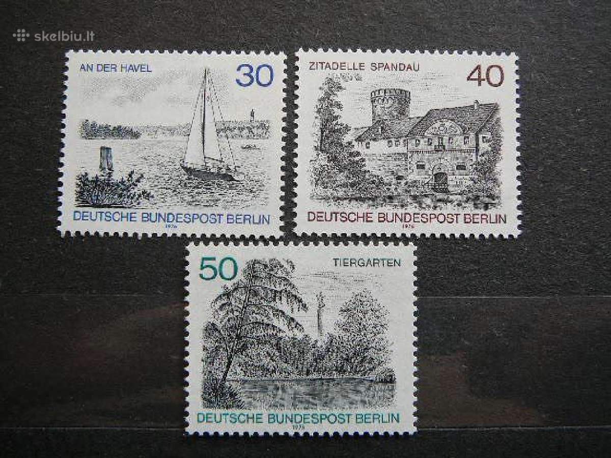 Burlaiviai Pilys Vokietija Berlynas 1976 Mnh vb529