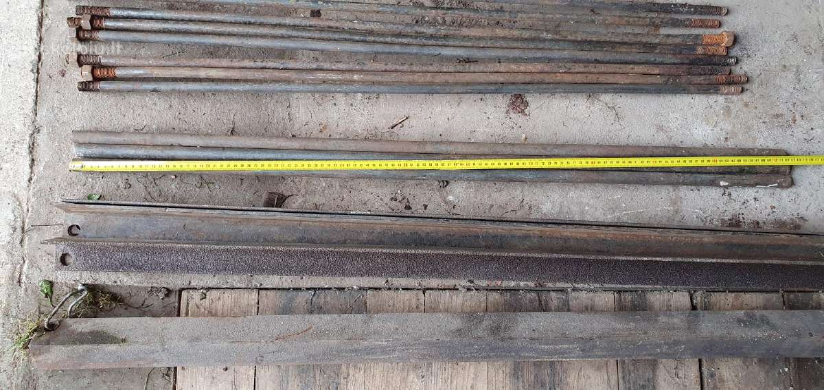 Metalinis strypas D20, 112 cm ilgis - nuotraukos Nr. 4