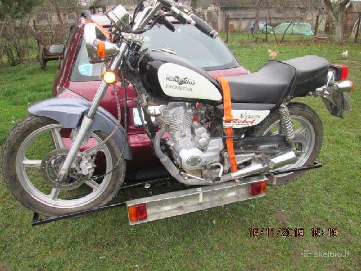 Priekaba - stovas motociklui vežti. - nuotraukos Nr. 19
