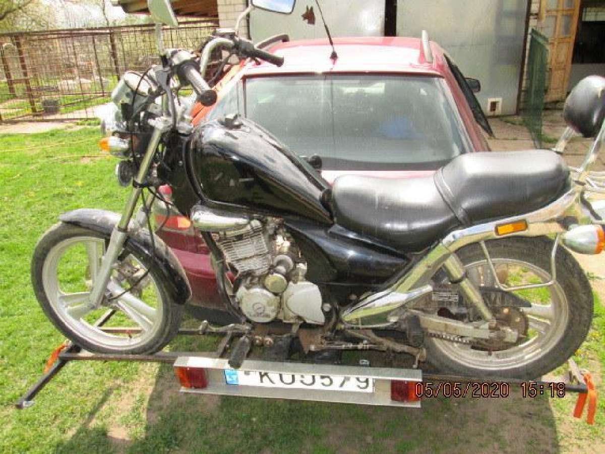Priekaba - stovas motociklui vežti. - nuotraukos Nr. 20