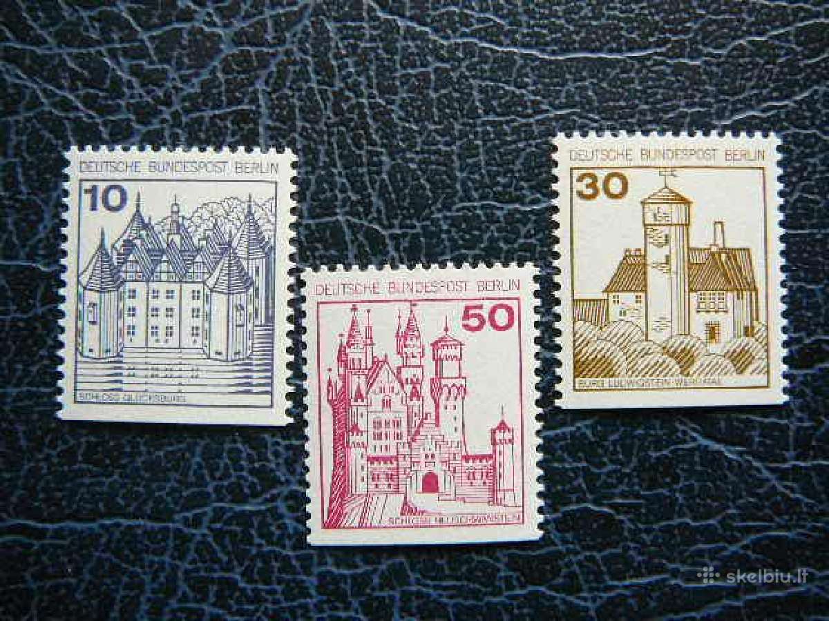 Tvirtoves Pilys Vokietija Berlynas 1977 Mnh vb532d