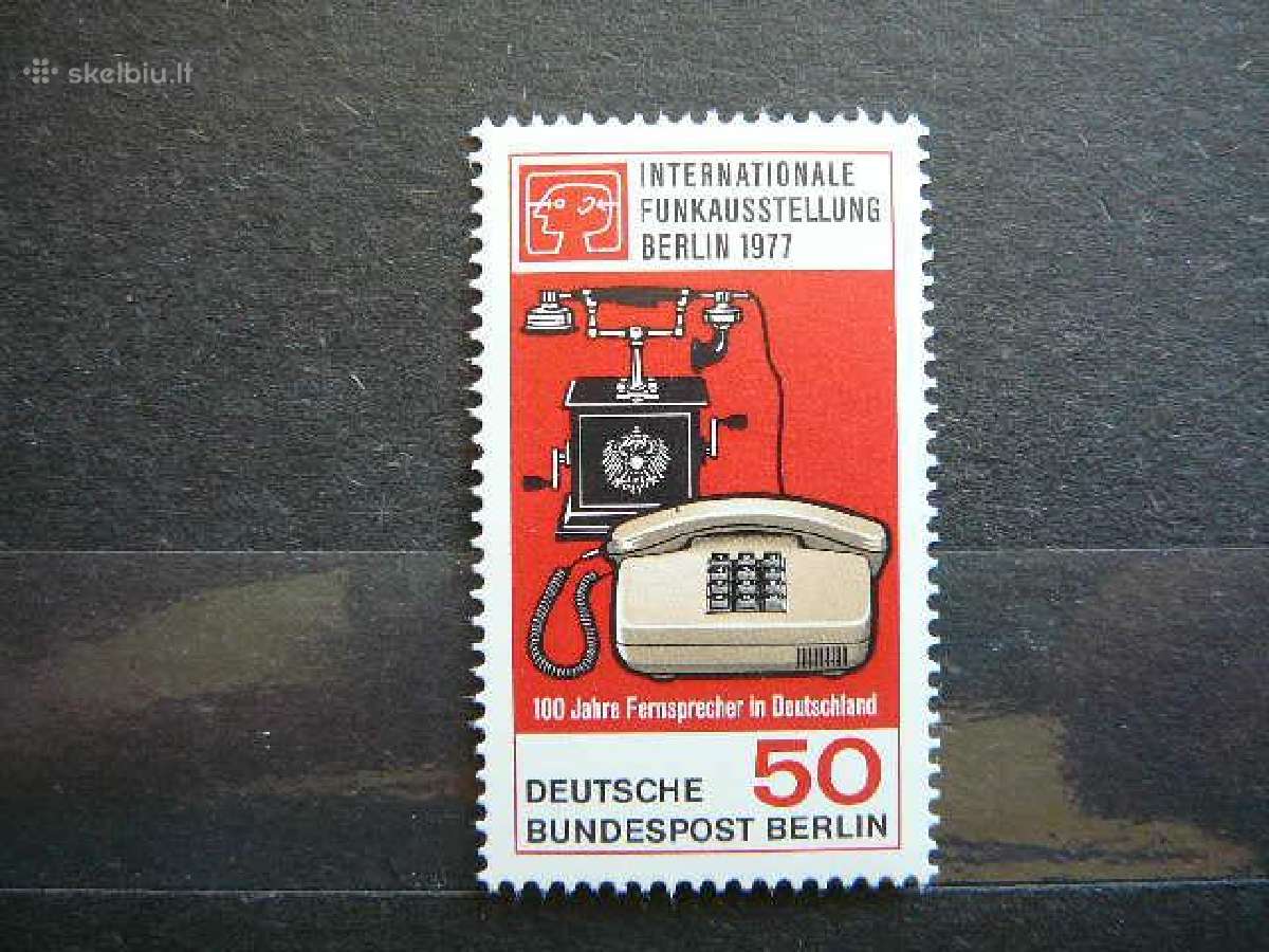 Telefonas Vokietija (Berlynas) 1977 vb549s