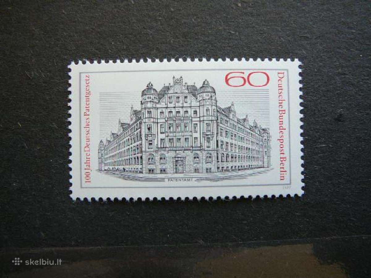 Architektūra Vokietija (Berlynas) 1977 vb550s
