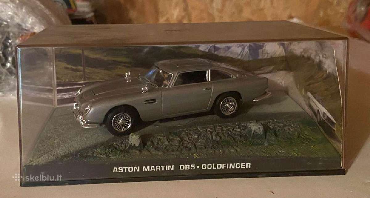 Aston Martin db5 james bond kolekcija goldfinger