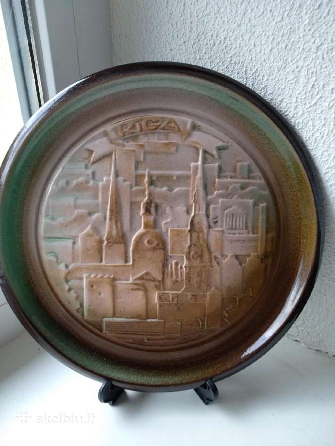 Pakabinama lėkštė 26 cm, Rygos