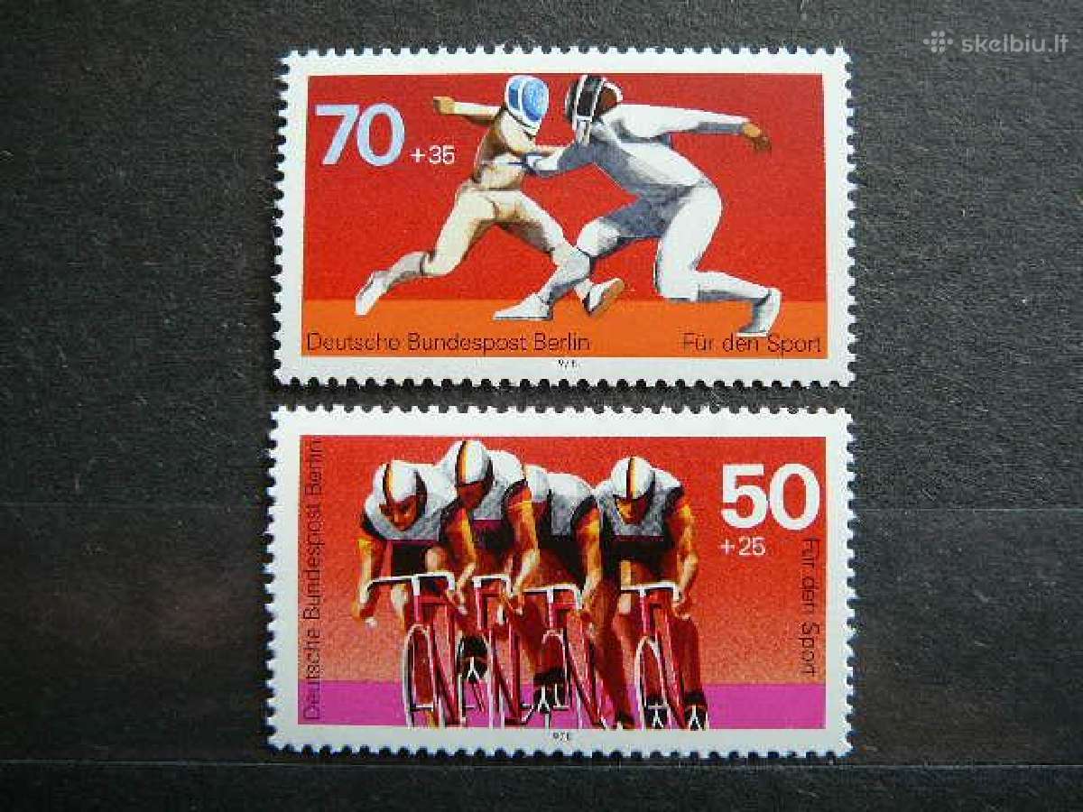 Sportas Vokietija (Berlynas) 1978 vb567s