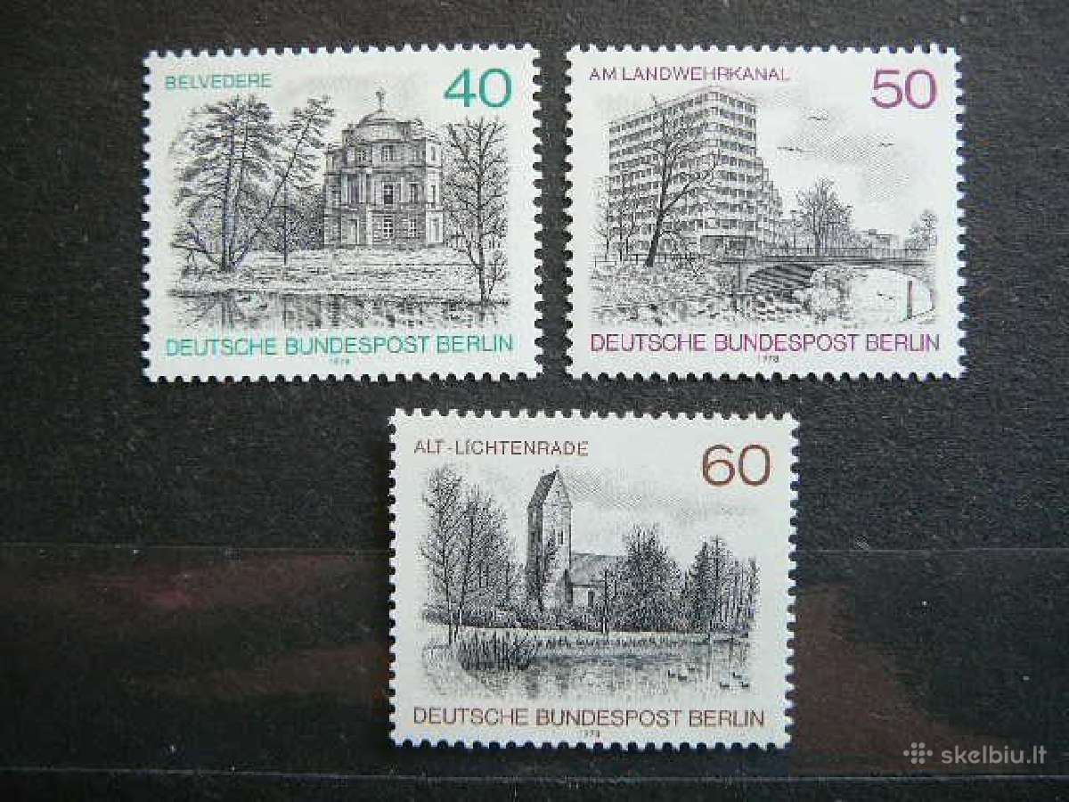 Pilis Baznycia Vokietija (Berlynas) 1978 vb578s