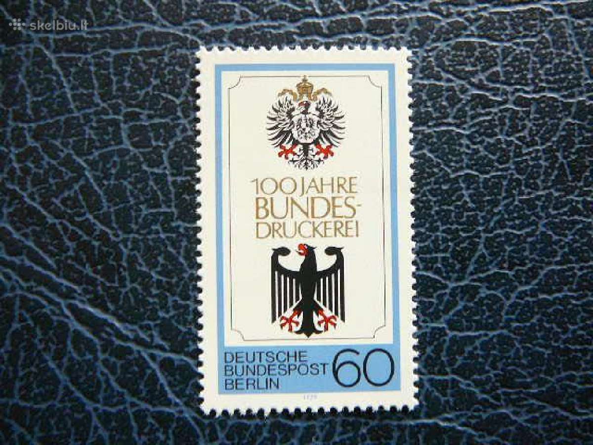 Ereliai Vokietija (Berlynas) 1979 vb598s