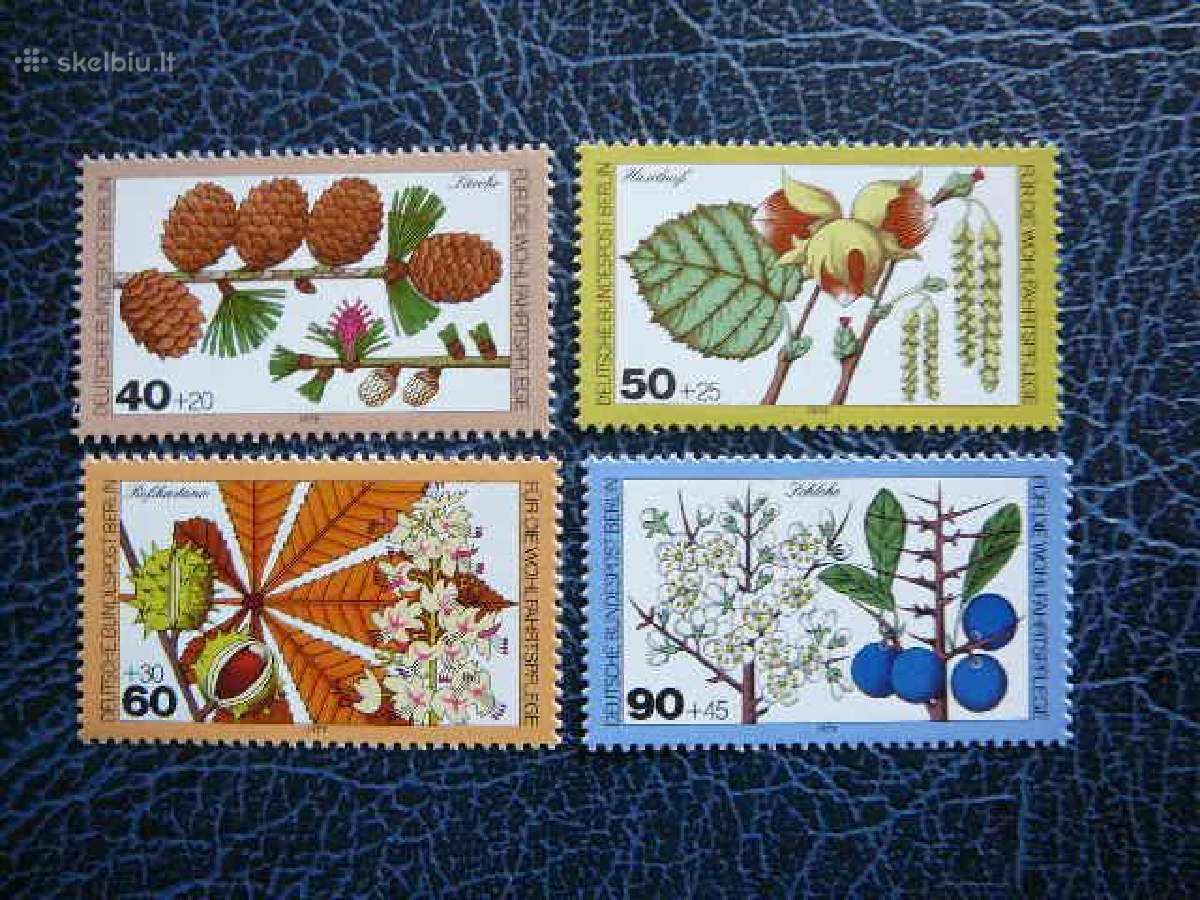 Augalai Vokietija (Berlynas) 1979 vb607s