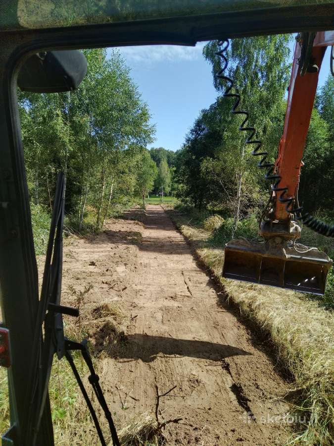 Ratinio ekskavatorių nuoma - nuotraukos Nr. 11