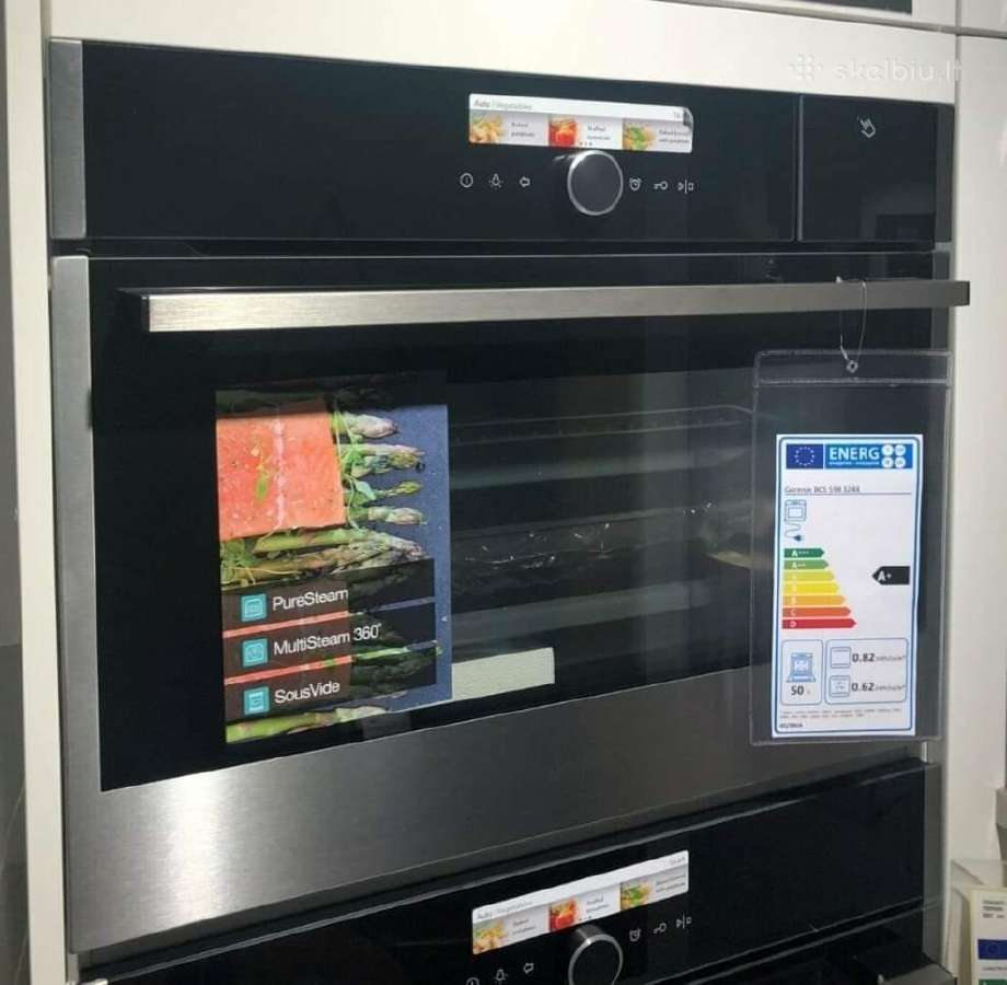 Integruojamos garinės mini orkaitės Gorenje A+ - nuotraukos Nr. 3