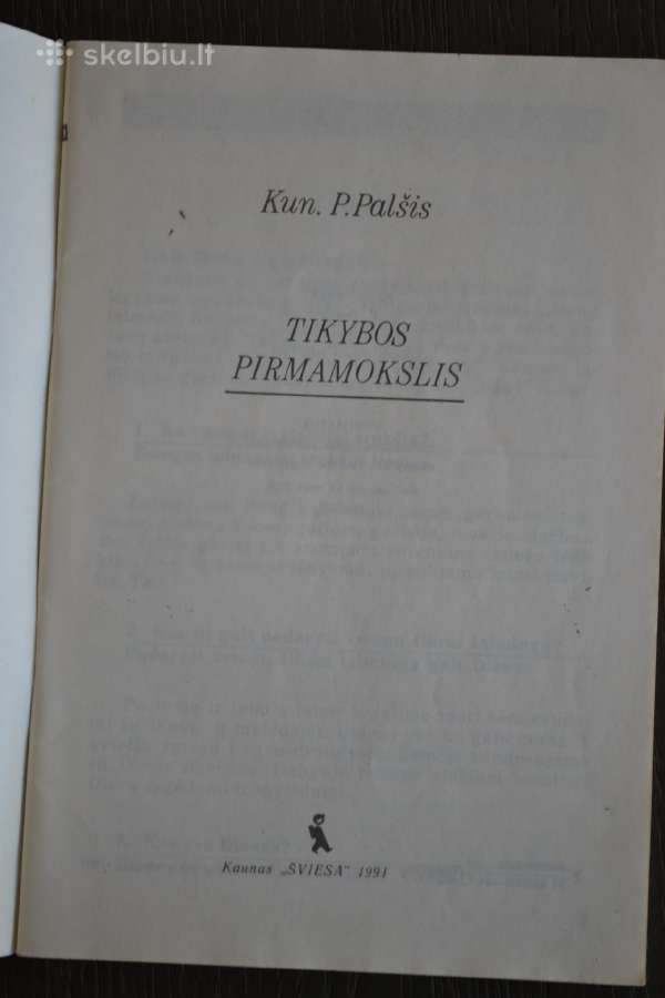 Kun. P. Palšis Tikybos pirmamokslis - nuotraukos Nr. 2