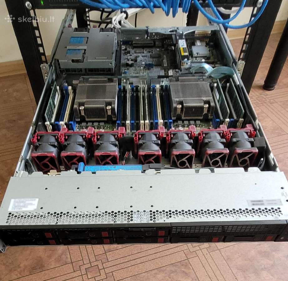 Parduodamas serveris Hpe Dl360 Gen9 - nuotraukos Nr. 2